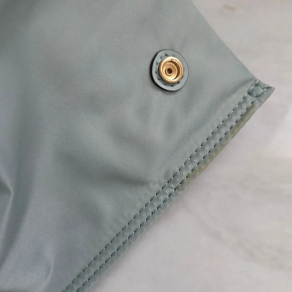 Tory Burch ELLA Tote Bag Blue Celadon